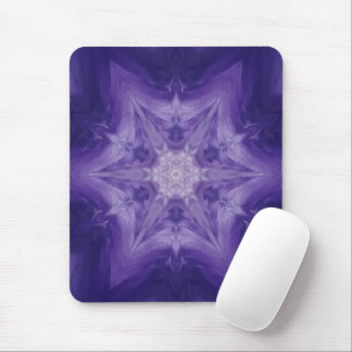 Mousepad 8A Single Colorful White Star Mandala
