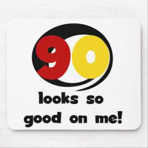 Mousepad 90 me parece tão bom com camisetas e presentes