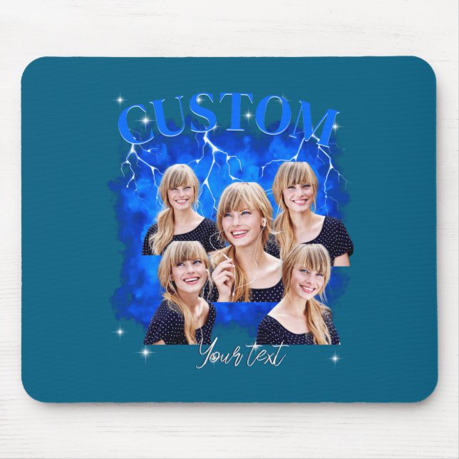 Mousepad 90s Bootleg Rap Tee Photo  (Frente)