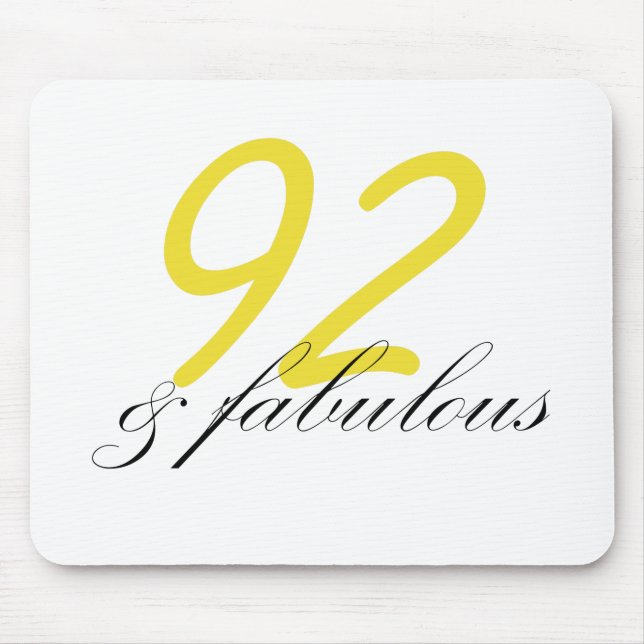 Mousepad 92 e fabuloso (Frente)