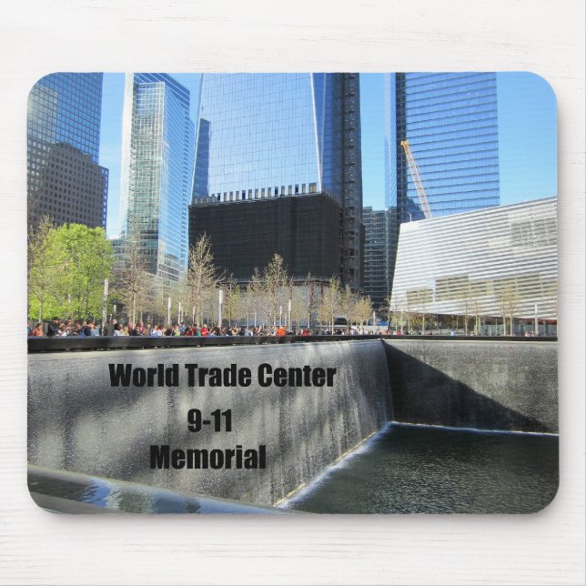 Mousepad 9/11 Memorial, World Trade Center, Nova Iorque (Frente)