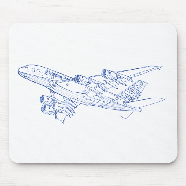Mousepad A380 Airbus (Frente)