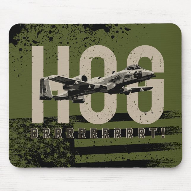 Mousepad A-10 Hog: Air Power (Frente)