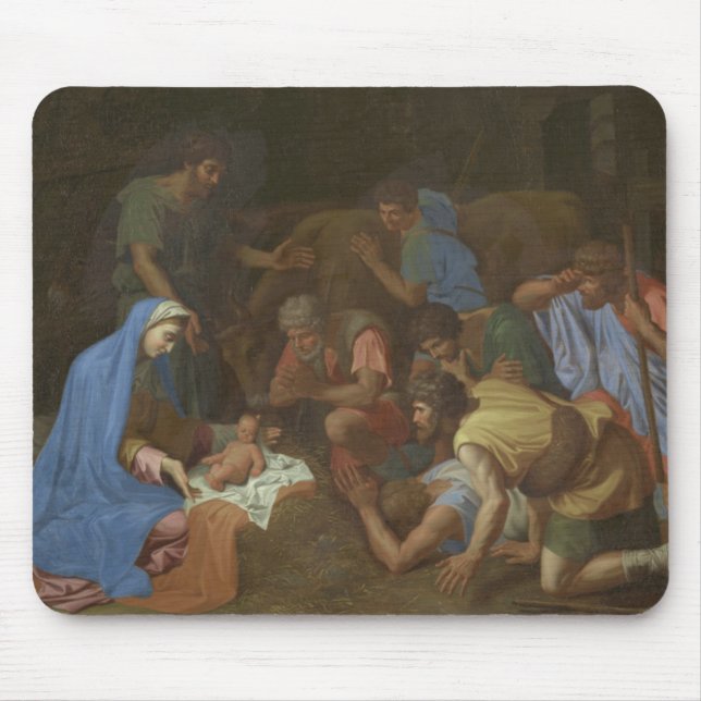 Mousepad A adoração dos pastores cerca de 1653 (Frente)