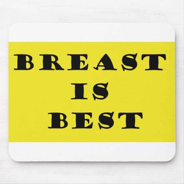 Mousepad A amamentação é a melhor (Frente)