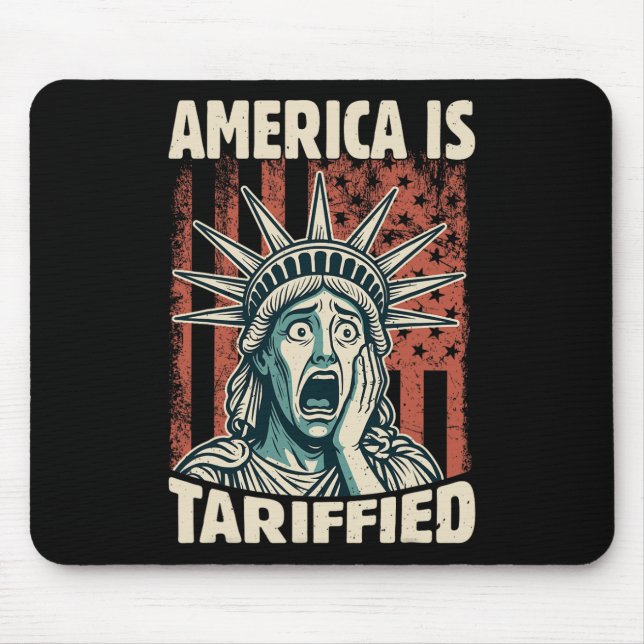 Mousepad A América Engraçada É Tão Tarifa Tão Tarifada (Frente)
