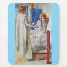 Mousepad A Anunciação por Dante Gabriel Rossetti