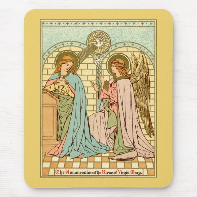 Mousepad A Anunciação (RLS 04) (Estilo 1) (Frente)