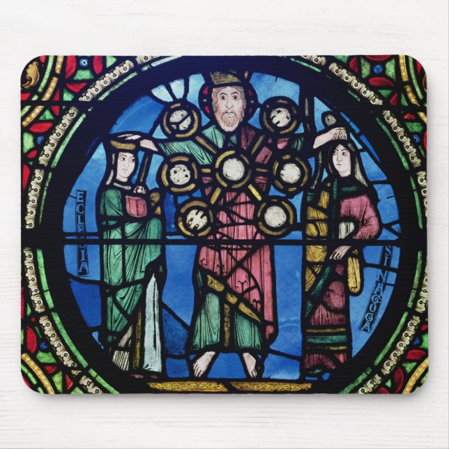 Mousepad A arca da janela da obrigação contratual, detalhe (Frente)