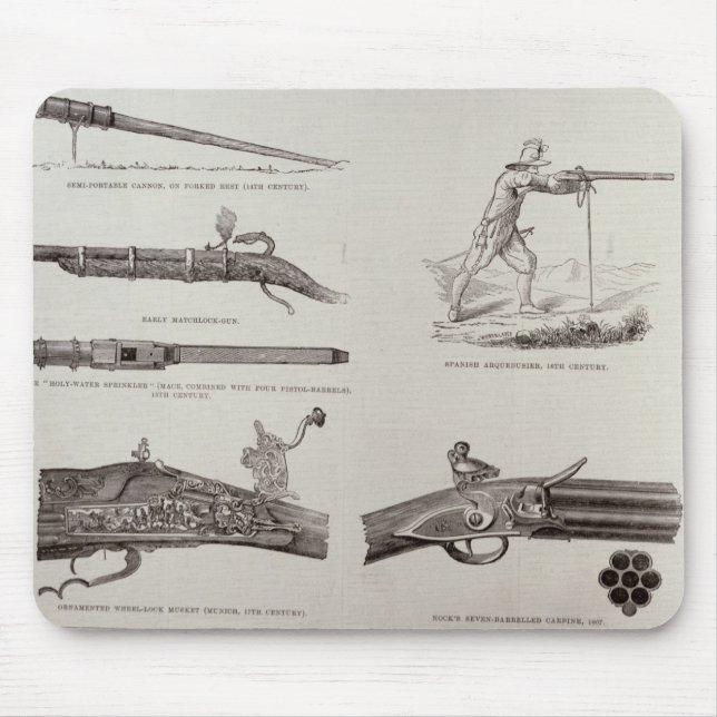 Mousepad A arma e seu desenvolvimento (Frente)