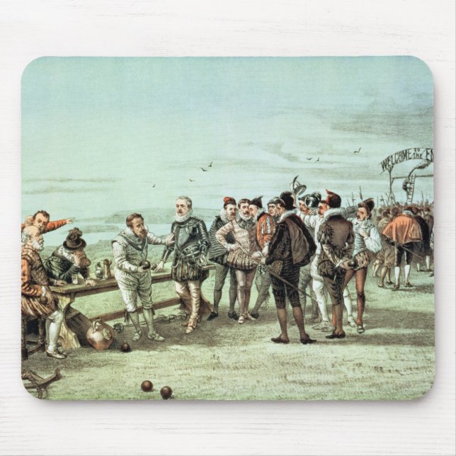 Mousepad A armada de 1888 na vista (Frente)