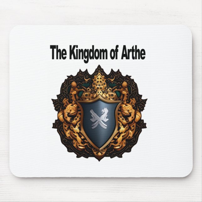 Mousepad A Arte da Capa do Reino de Arthe (Frente)