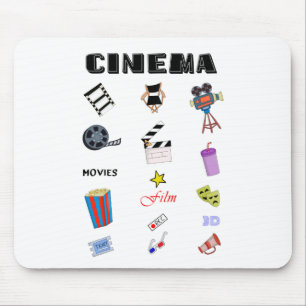 Mousepad A arte do cinema