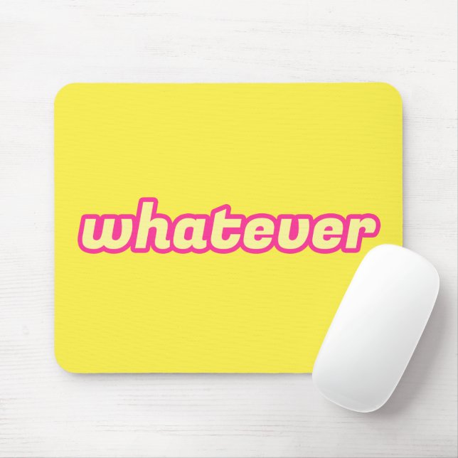 Mousepad A Arte do 'Tanto Faz' (Com mouse)