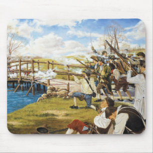 Mousepad A Atirada Ouviu 'Ao Redor Do Mundo Domenick D'Andr