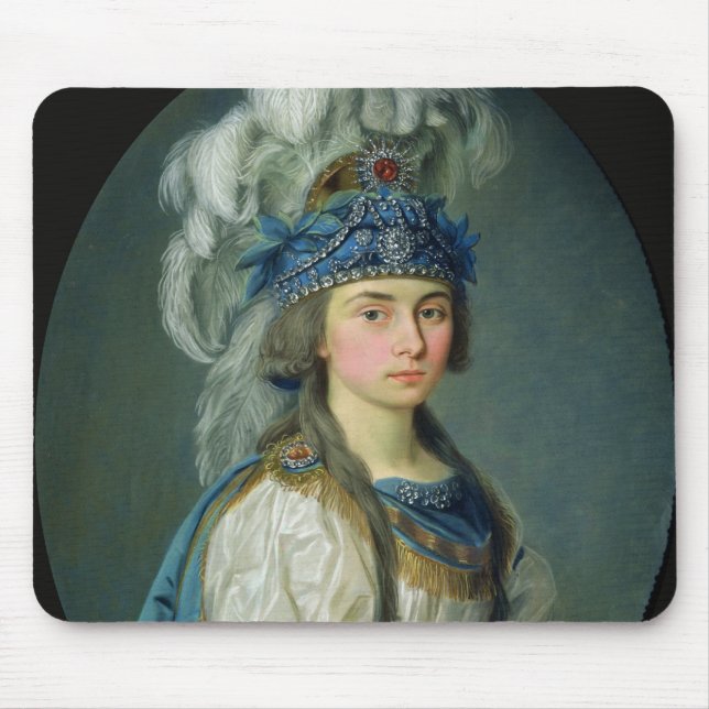 Mousepad A atriz e o cantor Praskovya Zhemchugova (Frente)