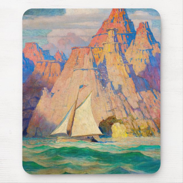 Mousepad A aventura de Newell Convers Wyeth (Frente)