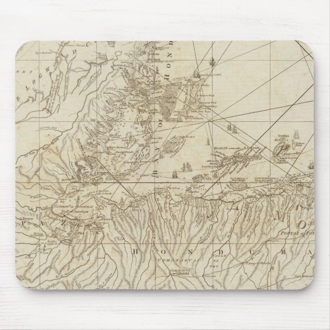 Mousepad A Baía de Honduras (Frente)