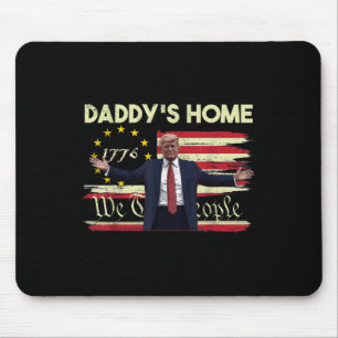 Mousepad A Bandeira Americana Trump Daddys Casa As Pessoas
