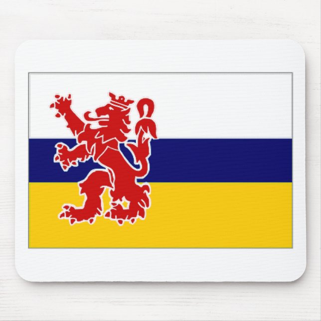 Mousepad A bandeira holandesa de Limburgo (Frente)