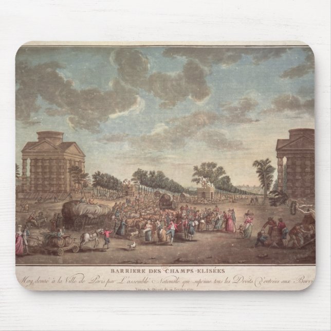 Mousepad A barreira nos campeões Elysees (Frente)