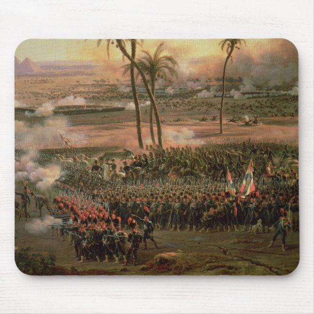 Mousepad A batalha das pirâmides, o 21 de julho de 1798, (Frente)