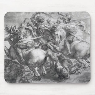 Mousepad A batalha de Anghiari após Leonardo da Vinci