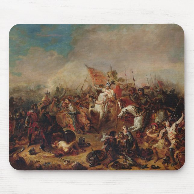 Mousepad A batalha de Hastings em 1066 (Frente)