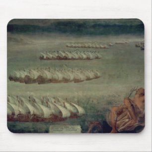 Mousepad A batalha de Lepanto, o 7 de outubro de 1571