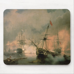 Mousepad A batalha de Navarino, o 20 de outubro de 1827,