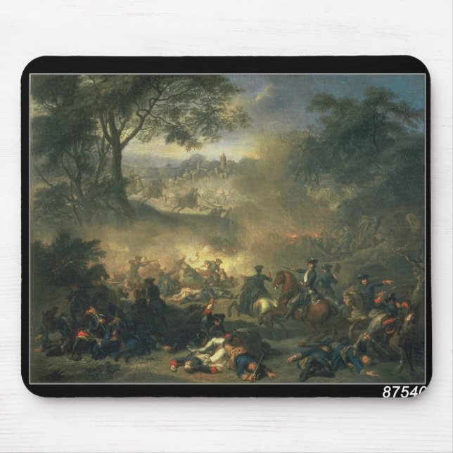 Mousepad A batalha de Poltava em 1709, 1717 (Frente)