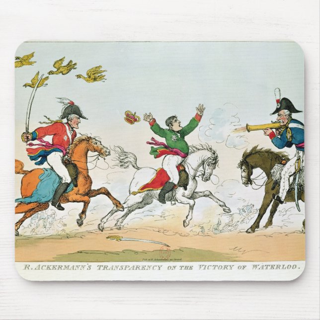 Mousepad A batalha de Waterloo (Frente)
