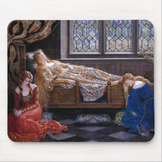Mousepad A Bela Adormecida, c. 1921 por John Collier