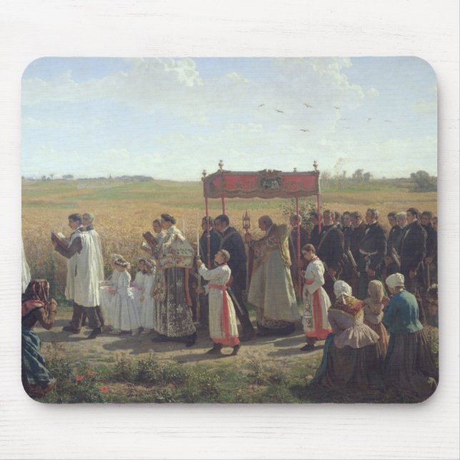 Mousepad A bênção do trigo no Artois, 1857 (Frente)