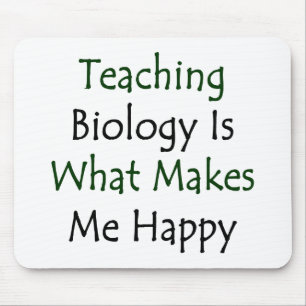 Mousepad A biologia de ensino é o que me faz feliz