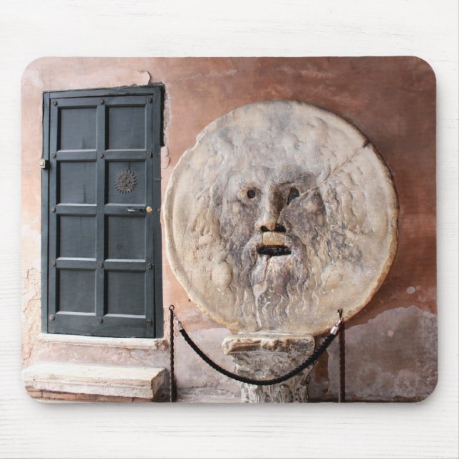 Mousepad A boca da verdade (Frente)