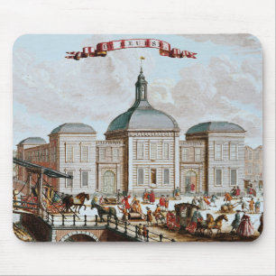 Mousepad A bolsa de valores, Amsterdão, 1743