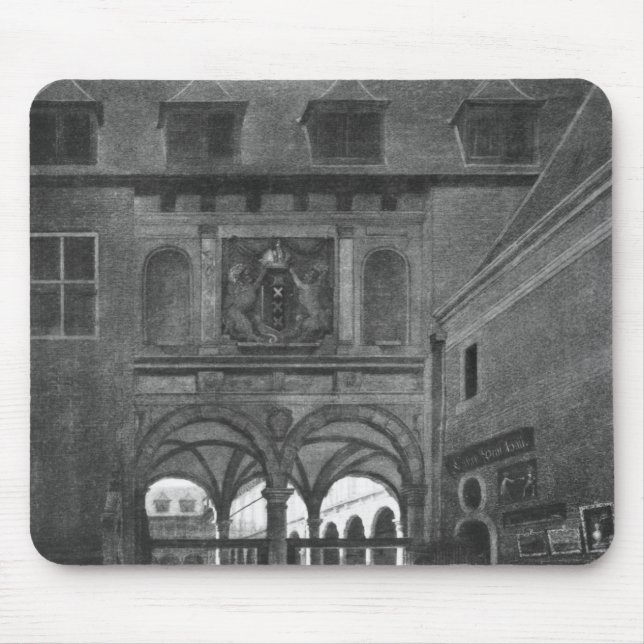 Mousepad A bolsa de valores em Amsterdão (Frente)