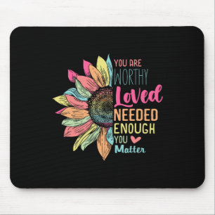 Mousepad A bondade do problema é ser gentil, a saúde mental
