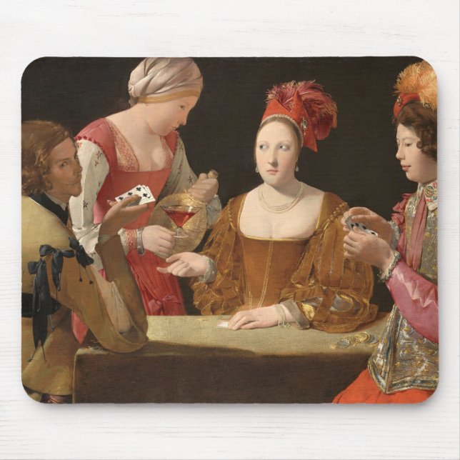 Mousepad A Briga com o Ace dos Clubs, La Tour (Frente)