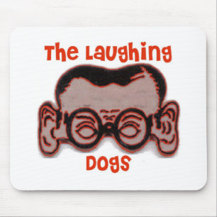 Mousepad A cabeça de riso de Joe dos cães