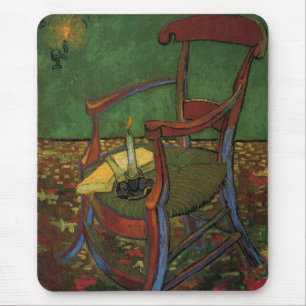 Mousepad A cadeira de rodas de Paul Gauguin, por Vincent va