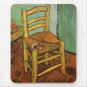 Mousepad A Cadeira de Vincent com seu Cachimbo por Vincent 