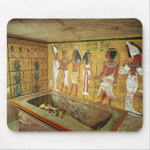 Mousepad A câmara de enterro no túmulo de Tutankhamun