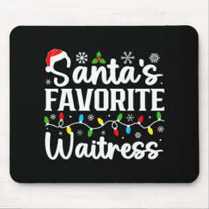 Mousepad A Camareira Favorita do Papai Noel Natal Família D