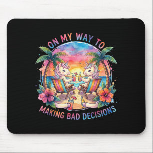 Mousepad A Caminho de Tomar Más Decisões