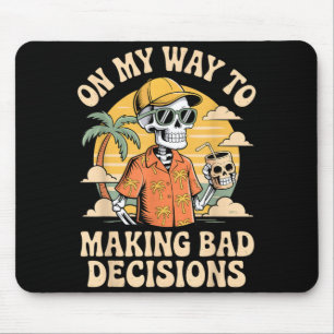 Mousepad A Caminho de Tomar Más Decisões Skeleton Beach