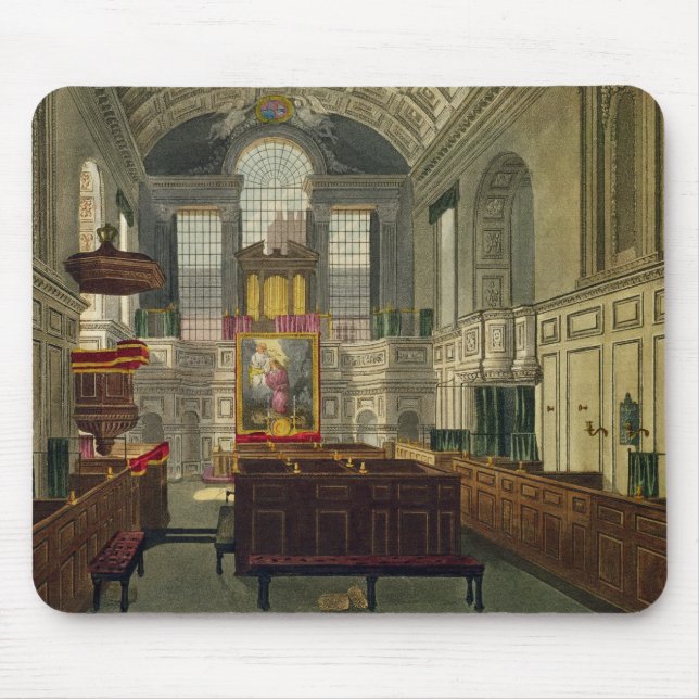 Mousepad A capela alemão, o palácio de St James, 'do H (Frente)