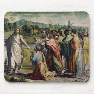 Mousepad A carga do cristo a St Peter (desenhos animados
