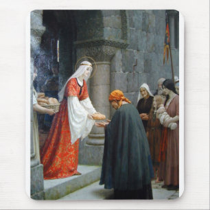 Mousepad A caridade de St. Elizabeth de Hungria